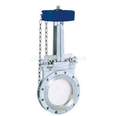 PZL73链轮传动刀闸阀单夹式刀型闸阀式刀形闸门