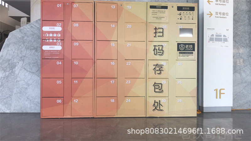 常州智能自编密码寄存柜/存包柜/储物柜/菜鸟自提/学校收件自取柜