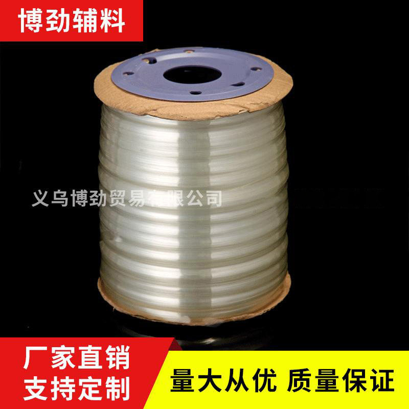厂家批发透明肩带磨砂肩带弹力带TPU透明肩带隐形松紧带现货供应