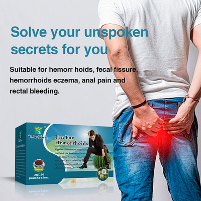 外贸出口痔疮茶tea for hemorrhid Regulate hemorrhoid pain