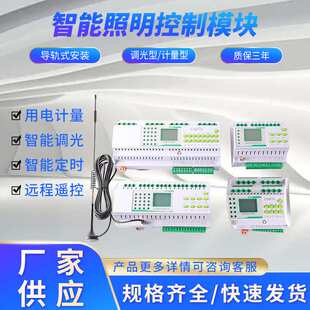 智能照明时控模块4 6 8 12  4G手机远程控制 路灯控制器