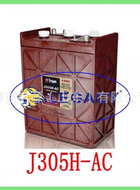 邱健Trojan蓄电池J305HG-AC 6V360AH电动升降平台登高车动力电瓶