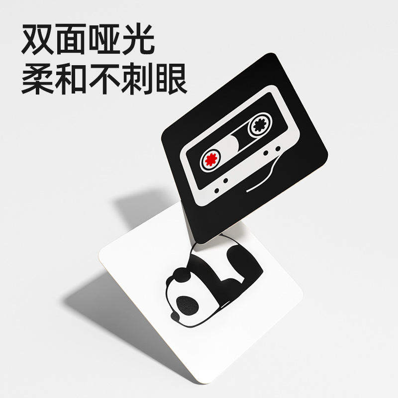 贝肽斯黑白卡片婴儿早教卡新生的