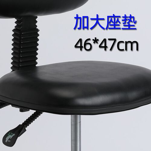 防静电椅PU皮革l靠背可调大座垫升降椅实验室工作凳无尘车间椅子