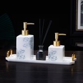 轻奢洗手液瓶子高级洗洁精洗y衣液分装 瓶大容量空瓶沐浴露瓶按压