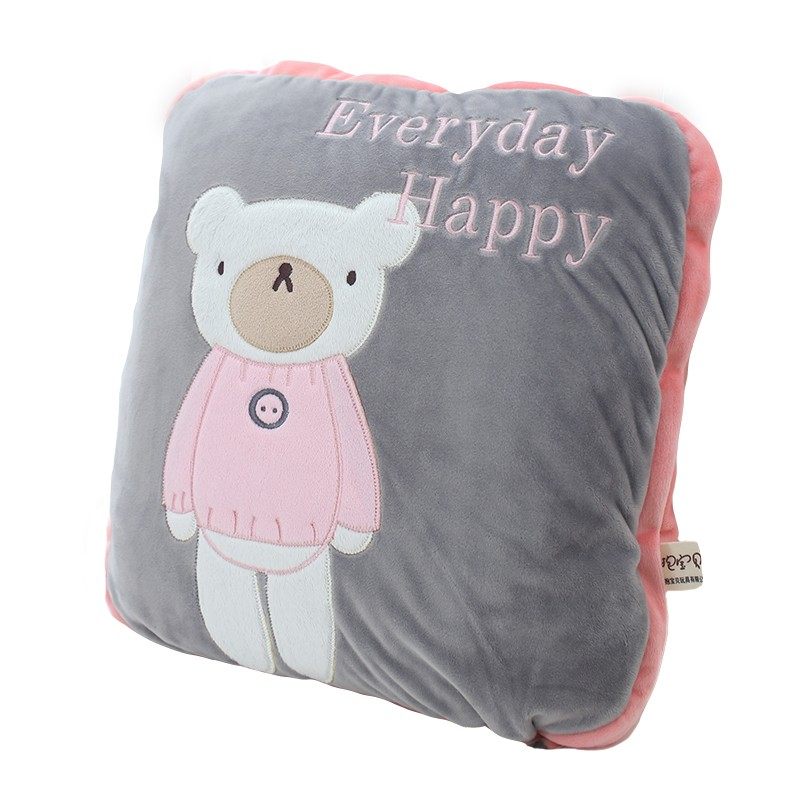 动物午睡枕头被子汽车q抱枕被子两用靠垫被珊瑚绒空调被靠枕毯子,居家布艺,抱枕被,淘宝优惠券,粉丝福利购,淘宝优惠卷