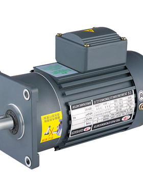 齿轮减速电机三相i380V卧式400W750W变频调速立式减速机异步电动