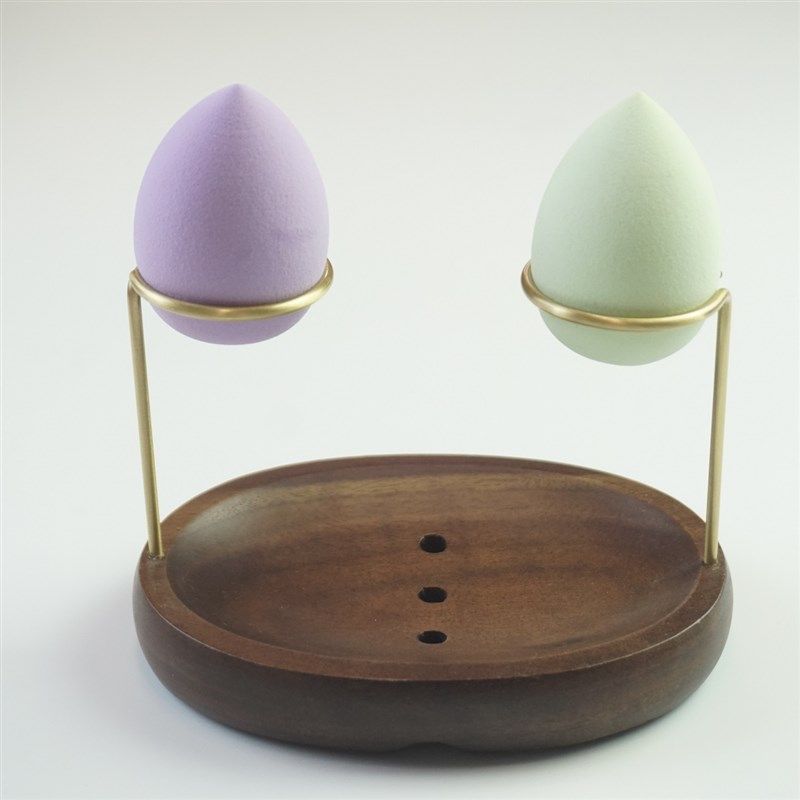 美妆蛋收纳架海绵化妆蛋托架气垫粉E扑晾晒架多层透气实木置物架,收纳整理,美妆蛋收纳盒/架,淘宝优惠券,粉丝福利购,淘宝优惠卷