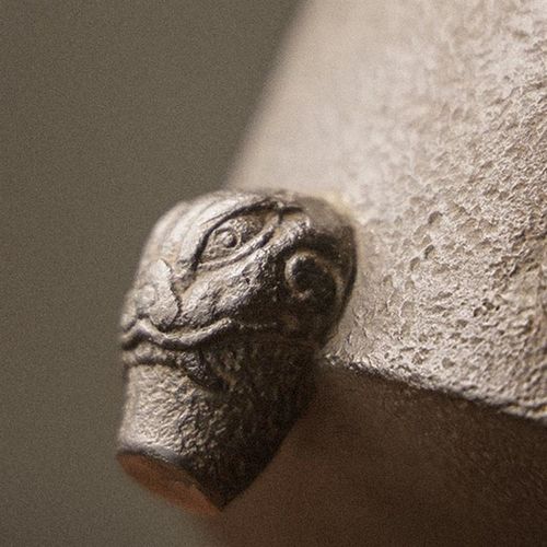 一心思贤b纯手工日式铸铁复古碳炉茶室凉炉炭火炉煮茶炉明火煮茶