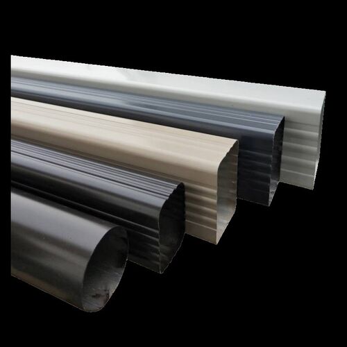 铝合金天沟温室雨水管x雨水槽别墅室外屋簷下水口配件