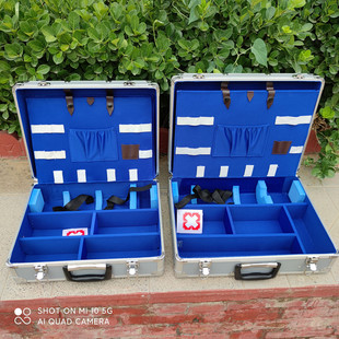 医用急救箱出诊箱内科外科综合型加厚铝合金抢救箱车V载120急诊科