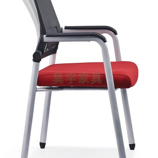 可堆叠网布会议椅培训室椅子职员办公椅电脑M椅子阅览室桌椅接待