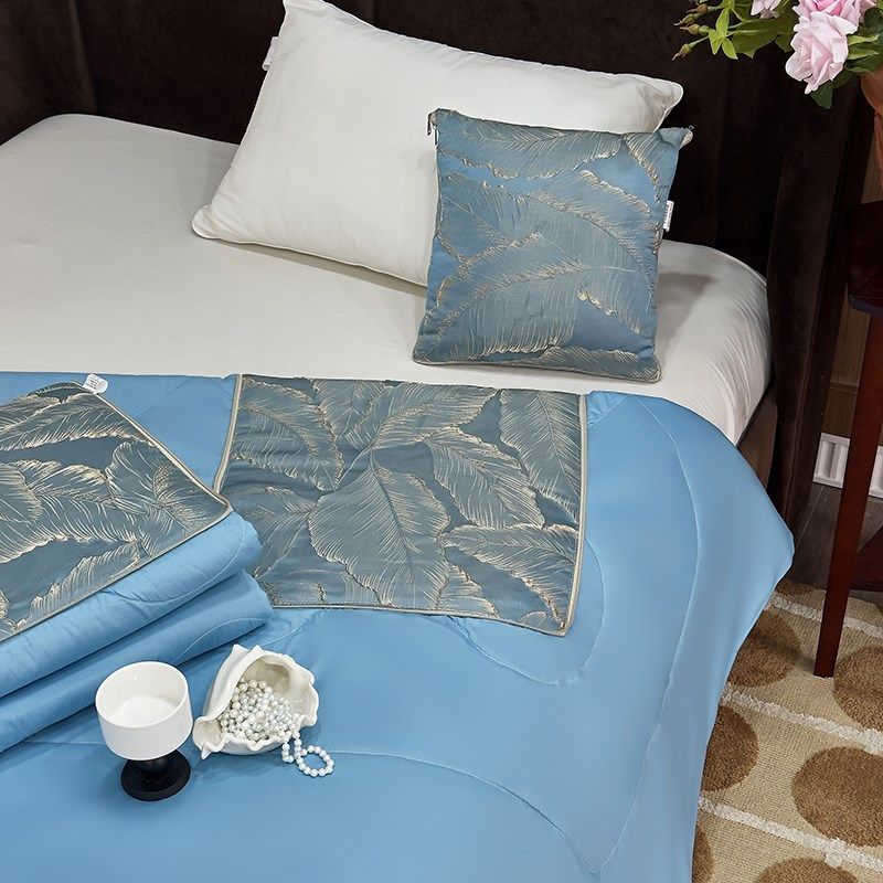 新款全棉提花多功能抱枕被子两用汽车上靠垫办公室枕W头二合一纯,居家布艺,抱枕被,淘宝优惠券,粉丝福利购,淘宝优惠卷