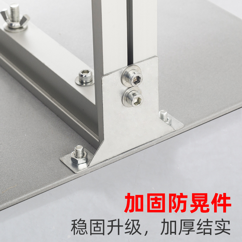 丽屏展架80fX180立牌广告牌门型展架防风立式落地式立屏海报展示