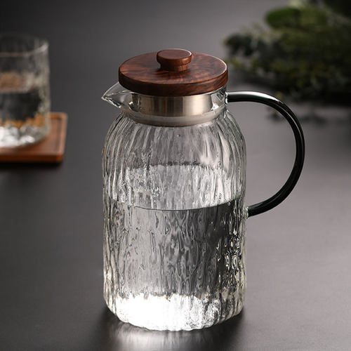 玻璃冷水壶耐高温家用凉白开杯A夏天茶壶大容量加厚高硼硅装水容