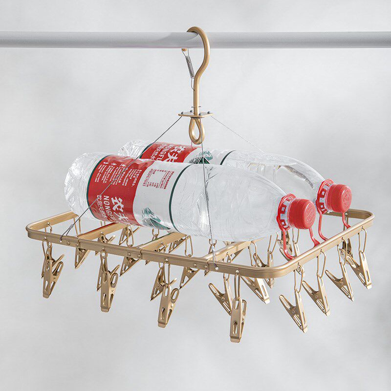 家用多功能内衣袜子晾衣架铝合金内裤夹子衣架P婴儿衣架子金属衣,收纳整理,袜子架,淘宝优惠券,粉丝福利购,淘宝优惠卷