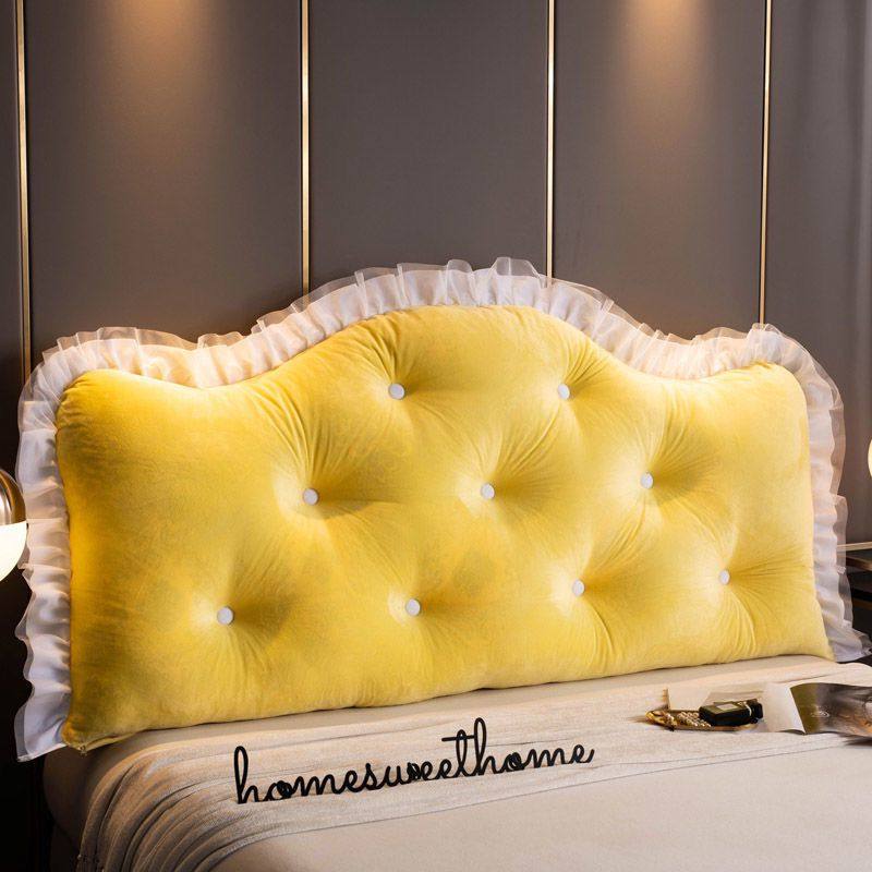 床头靠垫可爱公i主靠背水晶绒靠枕双人大靠背榻榻米床头软包可拆,居家布艺,靠垫/抱枕,淘宝优惠券,粉丝福利购,淘宝优惠卷