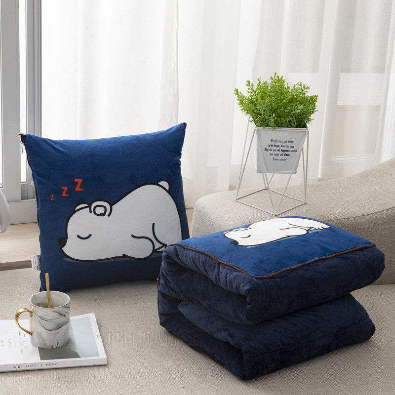 车上用枕头抱枕被子两用加厚汽车珊瑚绒办公室靠垫沙Y发午睡小靠,居家布艺,抱枕被,淘宝优惠券,粉丝福利购,淘宝优惠卷