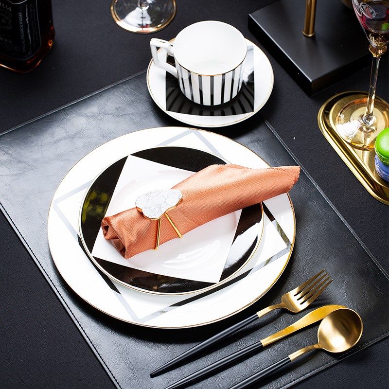 欧式轻奢西餐餐k具套装家用欧式样板间牛排盘子西餐盘刀叉全套,餐饮具,盘,淘宝优惠券,粉丝福利购,淘宝优惠卷