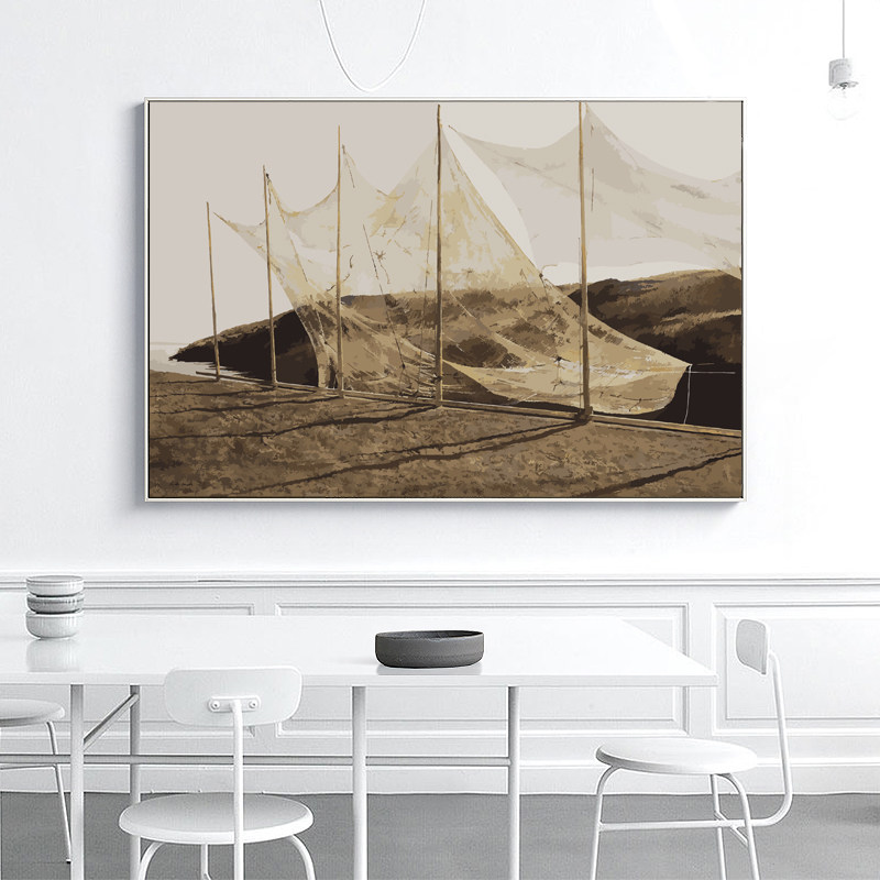 diy数字油f画世界名画手绘填充客厅油彩画风景减压上色卧室装饰画,家居饰品,DIY/数字油画,淘宝优惠券,粉丝福利购,淘宝优惠卷