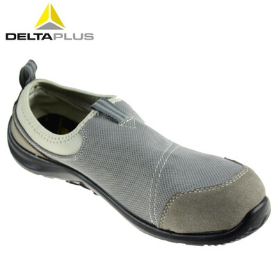 代尔塔安全鞋男女轻便钢包头 夏u季透气款劳保工作鞋301216 30121