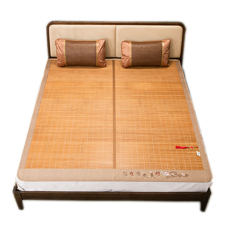 凉席1.8m床1.6单l人学生宿舍1.2竹席1.5米1.1折叠1.35双面1竹子1.