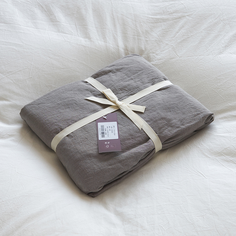 纯色床单单件夏季薄款床罩水洗棉1.5m床纯棉双人床T笠1.8米老粗布