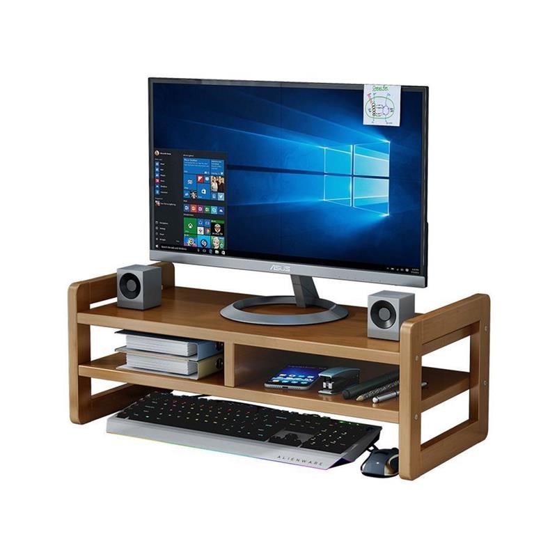 台式电脑可调节增高架桌面显示器垫高底座架办公室笔X记本收纳架