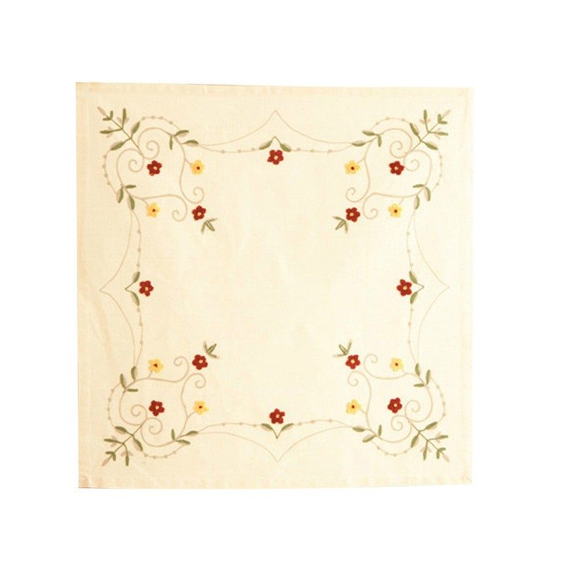 棉麻多用盖布台布田园布艺刺绣台布圆桌桌布T餐桌布电视盖巾,居家布艺,桌布,淘宝优惠券,粉丝福利购,淘宝优惠卷