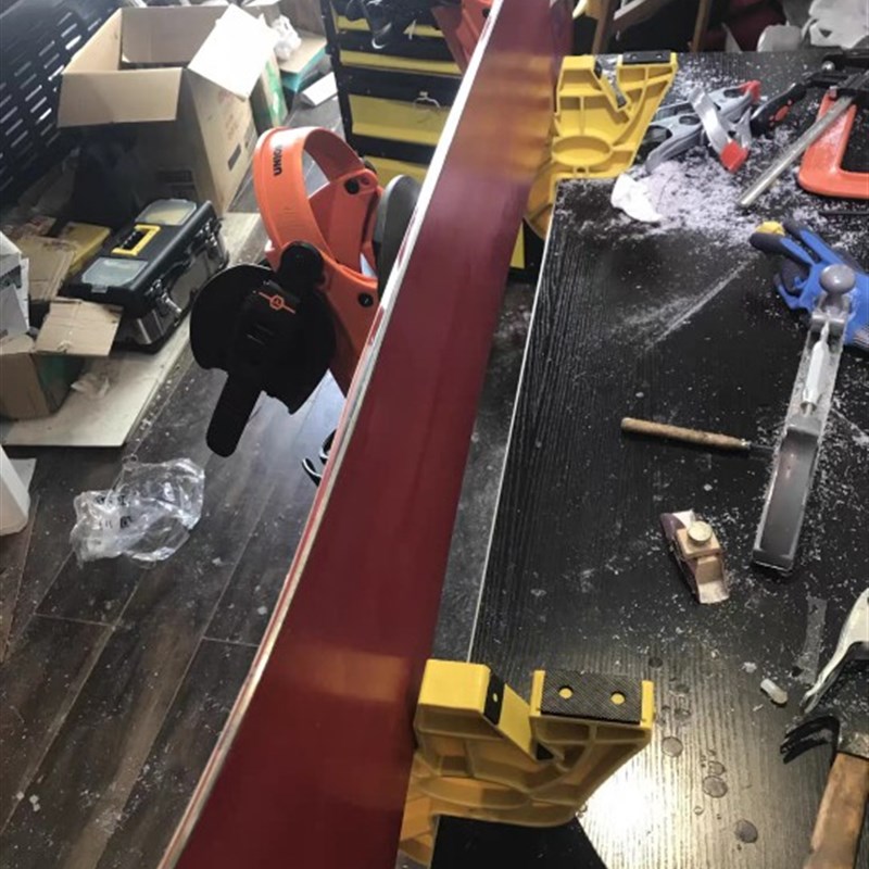 滑雪板打蜡支架台钳固定器夹具修C刃打蜡工具套装单板雪板保养刷