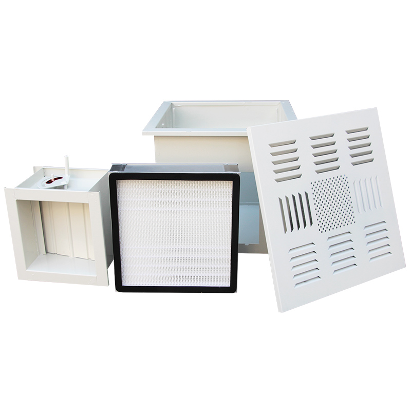 ffu高效过滤器无隔板工业除尘大风量过J滤网 高效空气过滤器送风