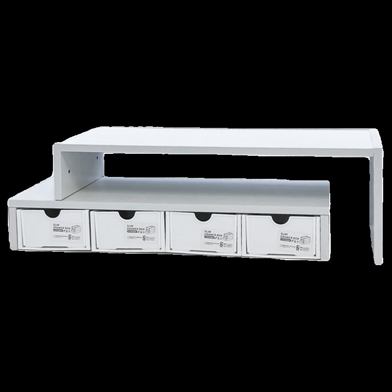 宿舍桌面置物架h书桌电脑增高笔记本台式支架办公室收纳显示器支