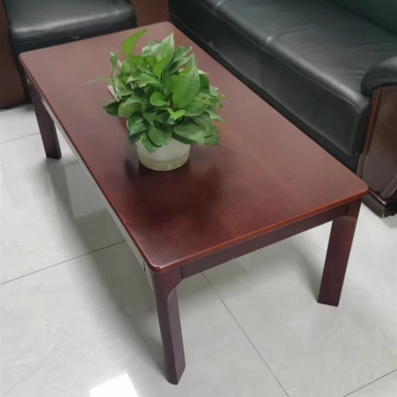速发新中式大茶几餐易两用家用实木茶桌创意茶台几桌办公茶简方几