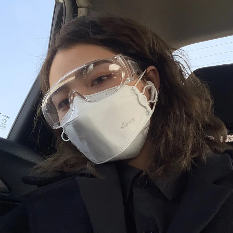 速发防雾护目镜防山雪山装车透明登雪骑行男防护骑备儿童