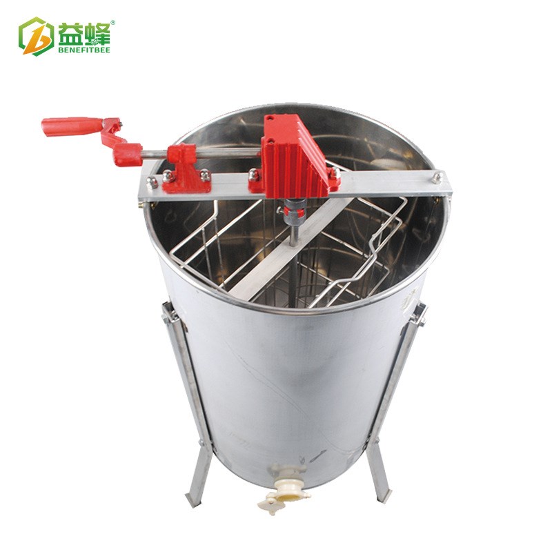 速发养蜂工具蜂具 离框手动钢不锈纯摇蜜机摇蜜桶 蜂蜜分离器 分2