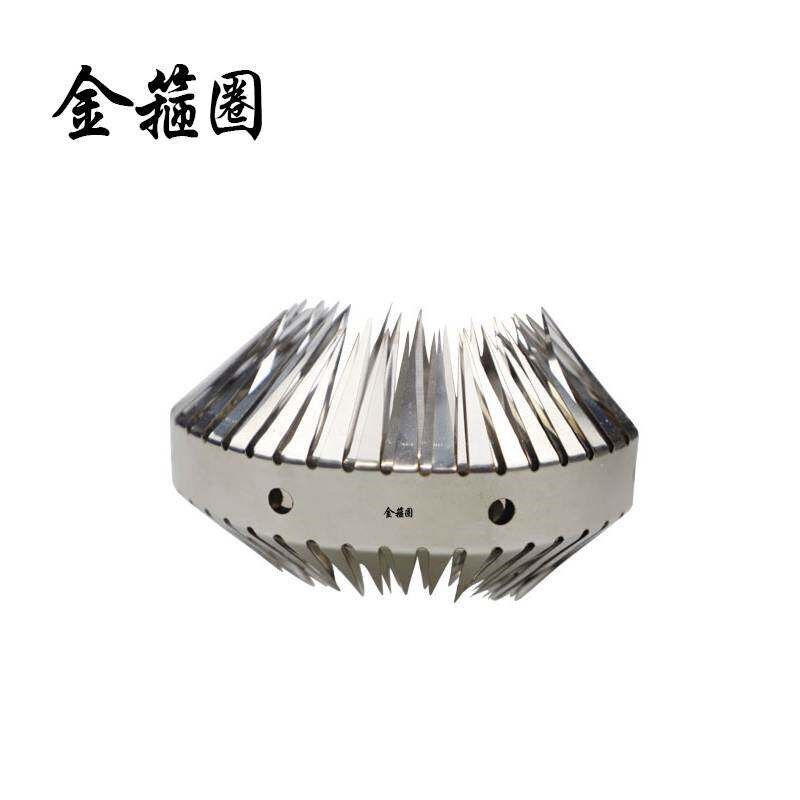 速发金箍圈 04不锈钢防蛇防鼠刺立柱管道防爬刺10*450mm/米