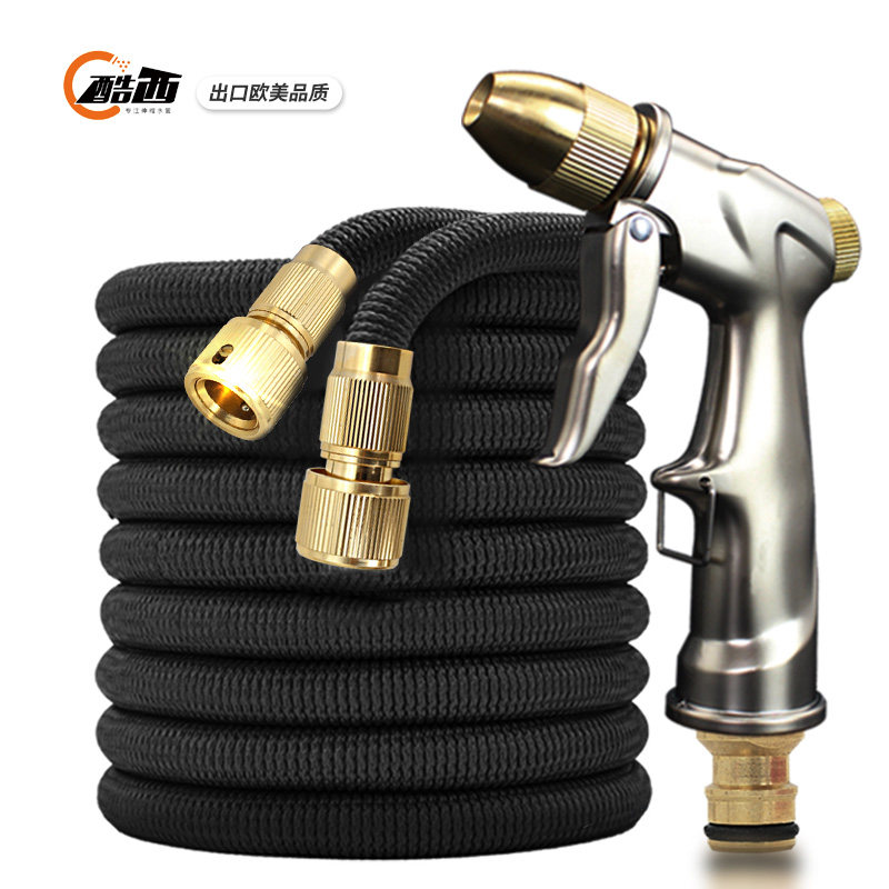 速发洗水高压神器家用水抢金属伸缩水管软具冲刷汽车工管泡沫车枪