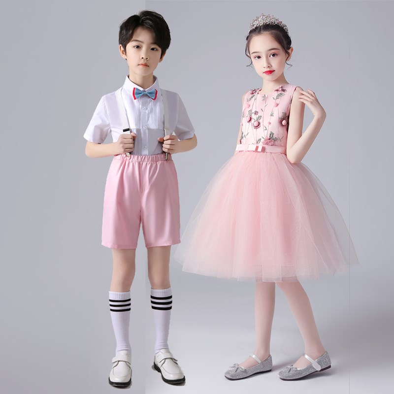 速发儿童大合唱服装六一小学生朗诵歌咏比赛表演服幼儿集体合唱服