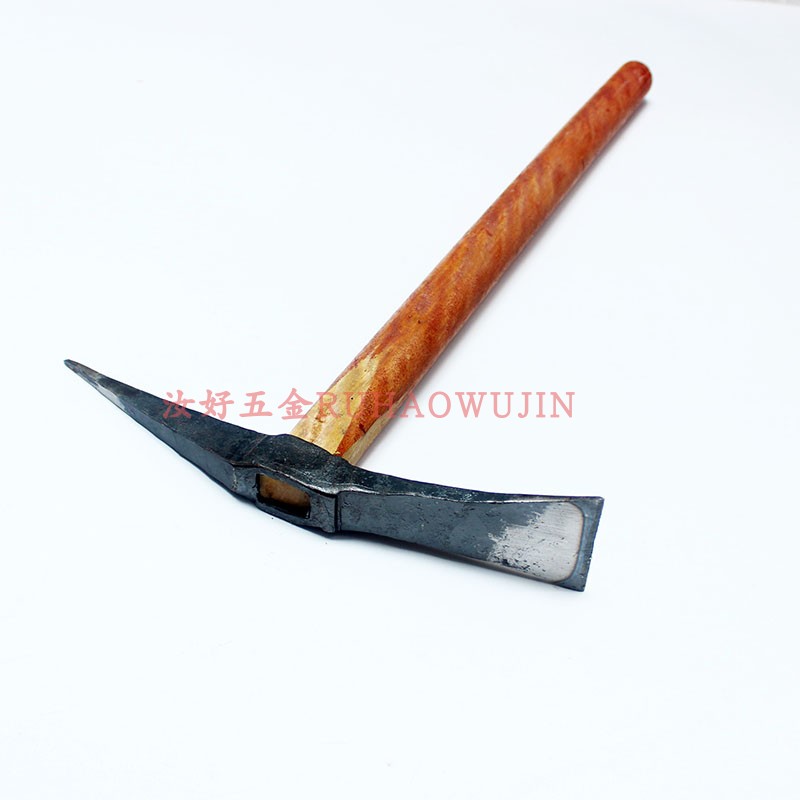 速发轨道钢锻打小洋镐农用开垦挖树纯工具工手镐军镐户外兵工根钢