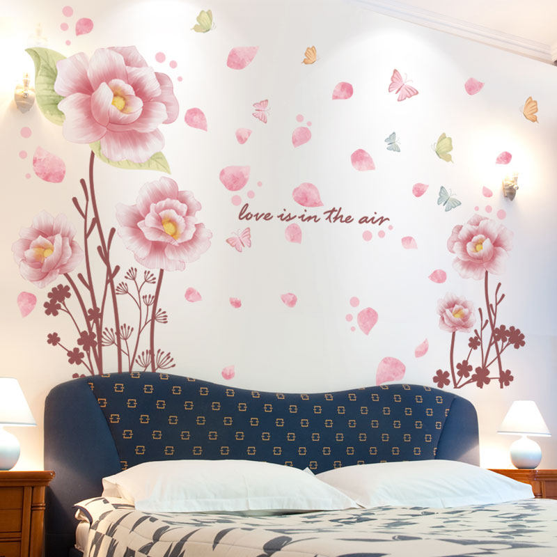 速发客厅床头布置背景墙贴纸自粘墙上墙面墙饰装画墙画贴花贴壁纸