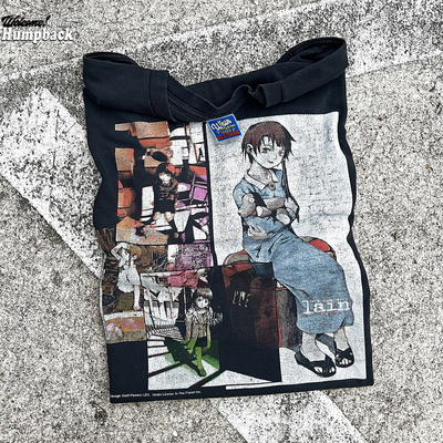 T恤宝藏库！天使艾丽塔设计感复古黑色短袖街头个性潮牌松弛感