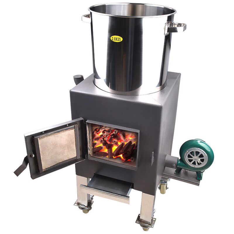 韩式商用养碳炉加厚烤肉店设备养炭炉生炭炉烧碳炉点碳炉可烧40斤