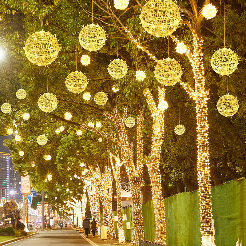 彩灯闪灯灯串满天星灯户外防水景观挂饰球形树灯藤球灯装饰灯挂灯,节庆用品/礼品,装饰灯,淘宝优惠券,粉丝福利购,淘宝优惠卷