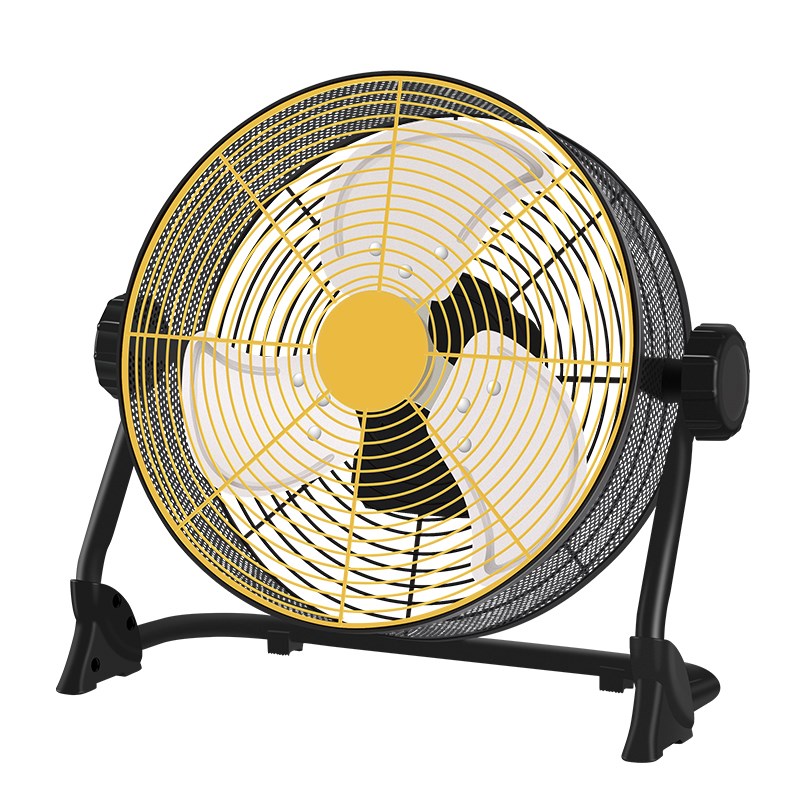 便携式户外趴地扇充电工业锂电池电风扇 大风力12v寸露营超长续航