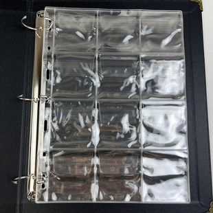 吧唧收藏册徽章像章收纳本动漫周边挂件收藏小圆盒硬币古币收藏夹