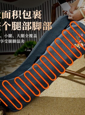 无水高深泡脚桶恒温自动加热蒸汽足疗机过膝过小腿家用洗脚袋神器