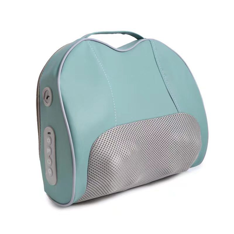 多功能颈椎腰部电动按摩器仪车载家用按摩枕头揉捏颈椎枕肩部颈部