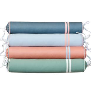 蜀国御颈椎枕头圆形荞麦壳决明子单人圆枕糖果棒枕硬枕头贴合颈椎