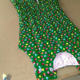 冬男女纯棉成人背带开档封档连体棉裤 纯手工棉花弹性保暖加厚定做