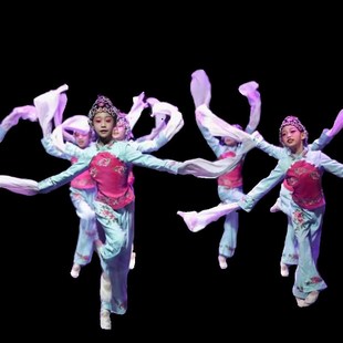 儿童戏曲少年梨园梦舞蹈演出服小俏花旦水袖 京剧小戏骨戏服表演服